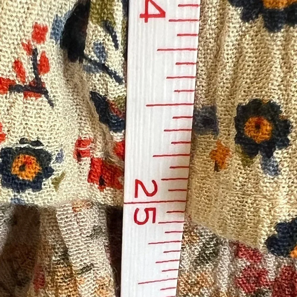 Maurices Multi-Floral Smocked Peplum Top - Picture 16 of 16